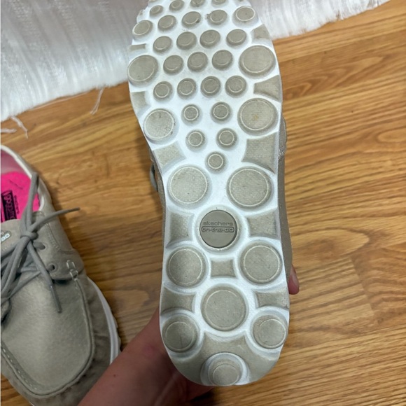 Skechers Gray Boat Shoes with Sporty Sole size 8.5 - Picture 6 of 6